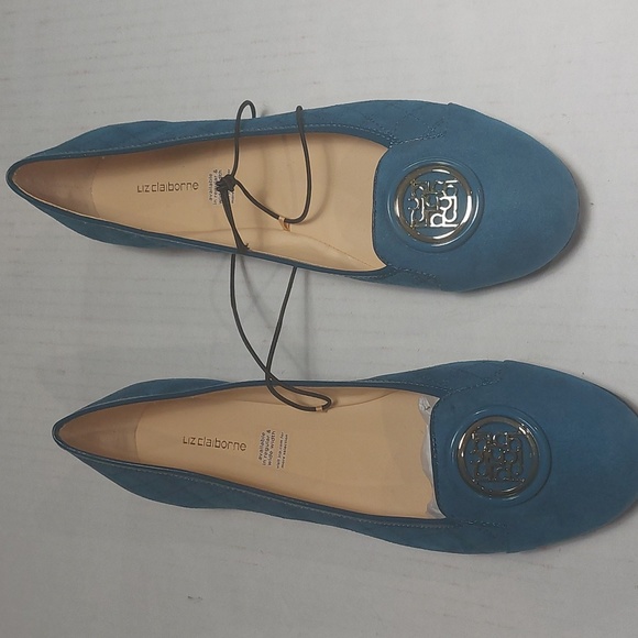 LIZ CLAIBORNE Women's Blue Flex Ballet Slip-on Flats Size 11M  NWNT - Picture 7 of 11
